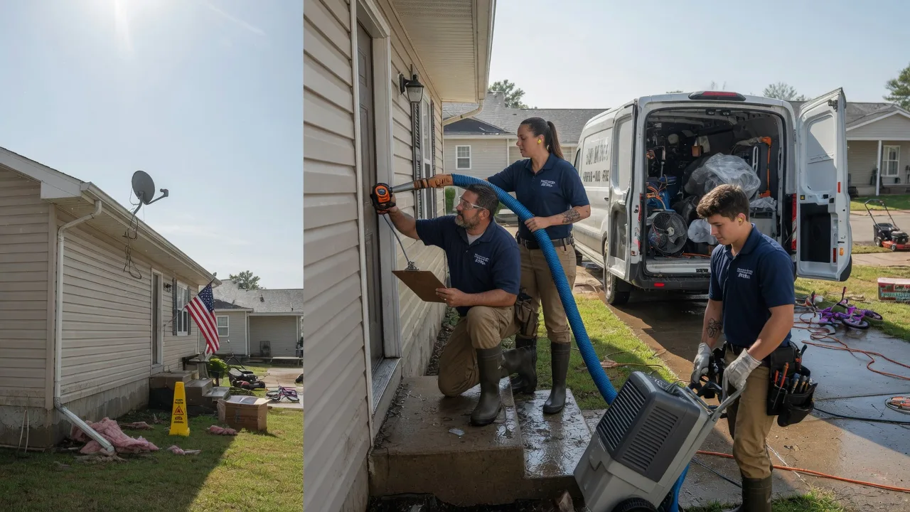 Ceiling Water Damage Restoration in Adams, NY near me